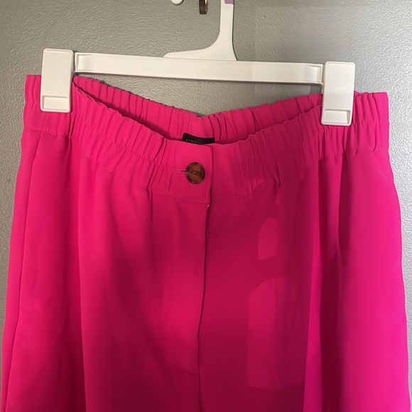 J Crew Hot Pink Slacks - Picture 2 of 5